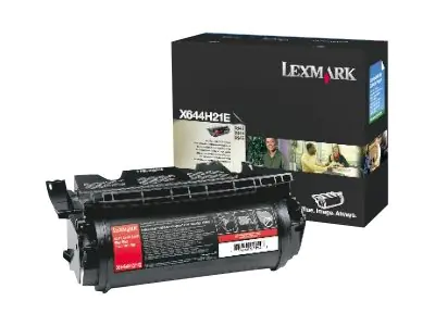 Lexmark Hohe Ergiebigkeit - Schwarz - original X644H21E