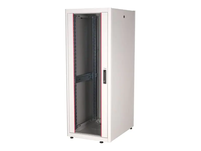 Equip Basic Flex Line - Schrank Netzwerkschrank - 600x800 mm, mit Glastür, abnehmbare und