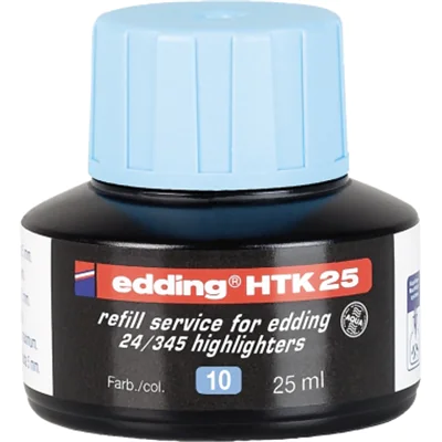 edding Nachfülltusche HTK25 4-HTK25010 25ml hellblau edding Nachfülltusche HTK25 4-HTK25010 25ml hellblau