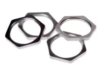AXIS 3/4" Conduit Locknut A - Käfigmuttern (Packung mit 4) - für AXIS T91B53 Telescopic Ceiling Mount