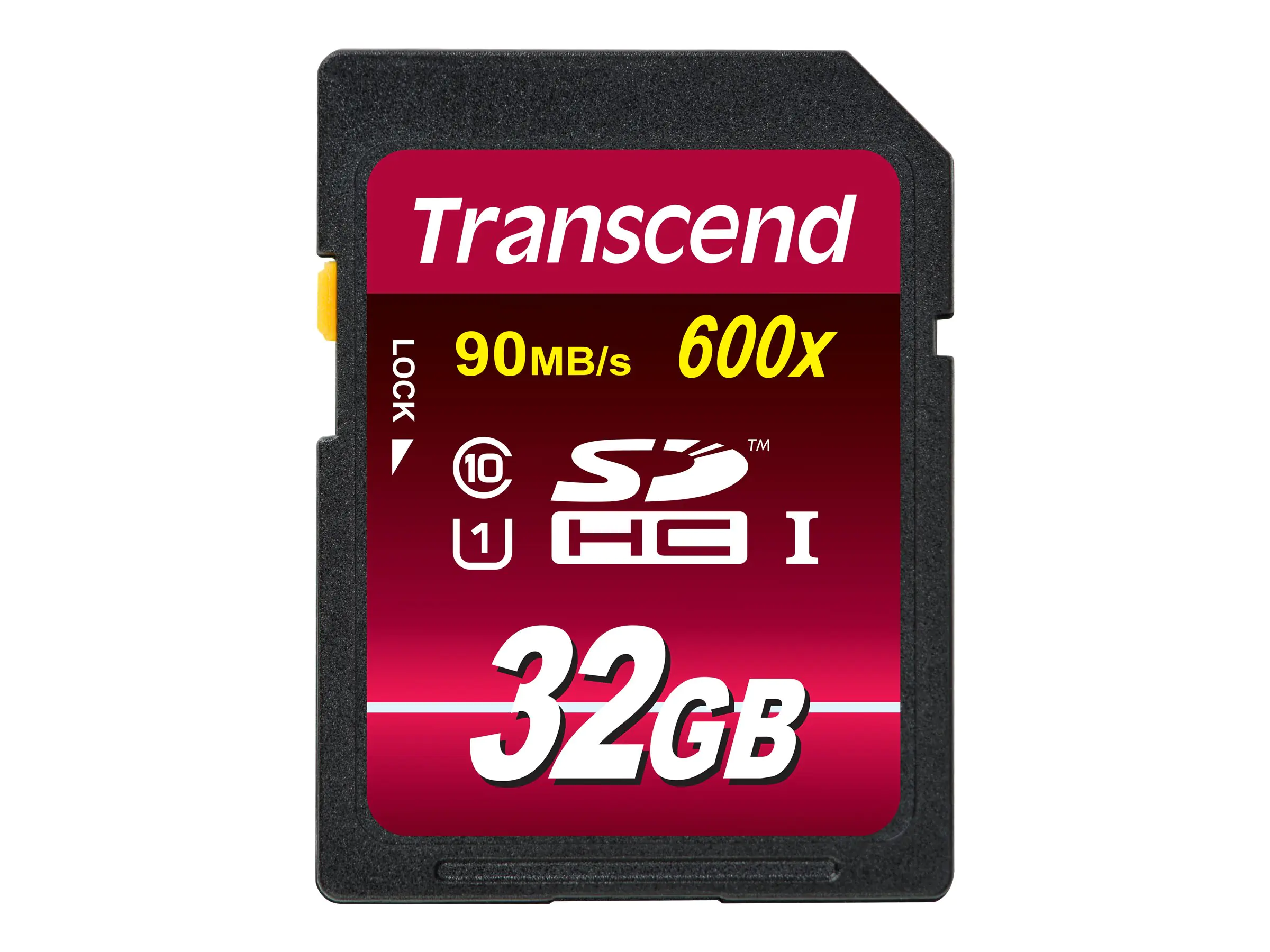 Transcend - Flash-Speicherkarte - 32 GB - Class 10 - SDHC UHS-I Transcend - Flash-Speicherkarte - 32 GB - Class 10 - SDHC UHS-I