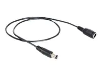 Delock Spannungsversorgungs-Verlängerungskabel - Gleichstromstecker 5,5 x 2,1 mm (M) 83290