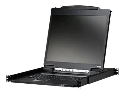 ATEN CL3000N - KVM-Konsole - PS/2, USB - UK Englisch - 48.3 cm (19")