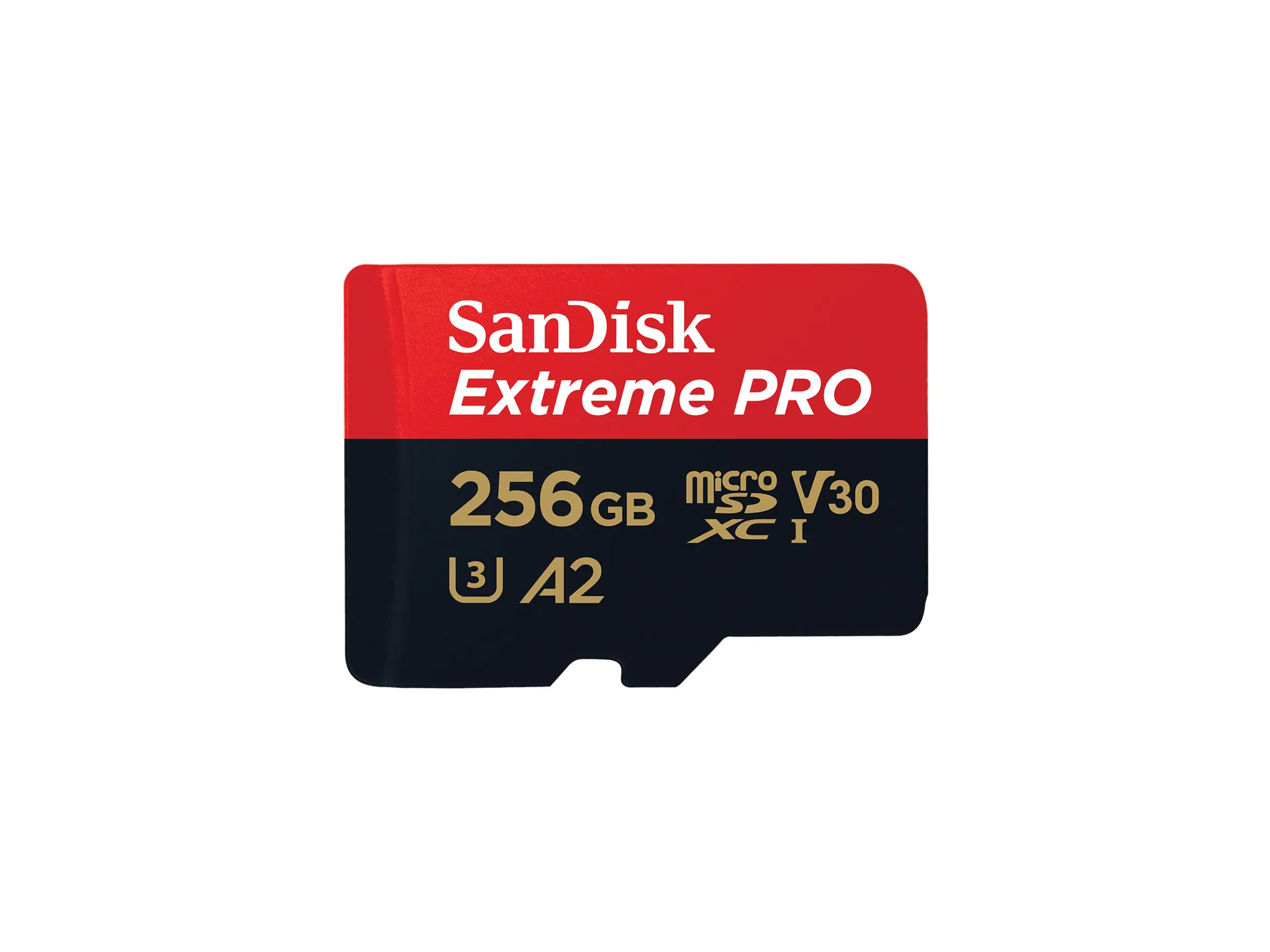 SanDisk Extreme Pro - Flash-Speicherkarte (microSDXC-an-SD-Adapter inbegriffen) SDSQXCD-256G-GN6MA
