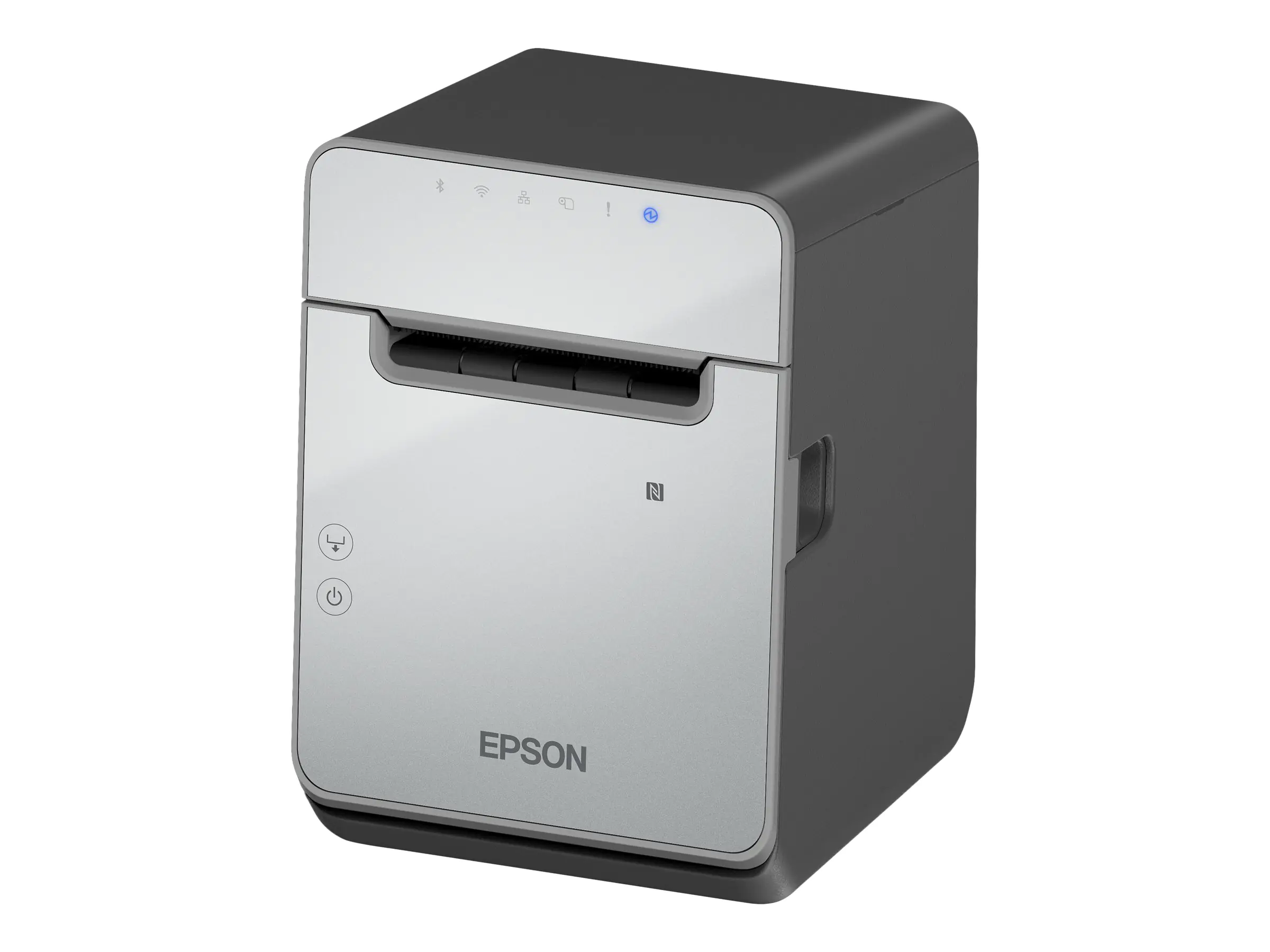 Epson TM L100 (111) - Belegdrucker - Thermozeile - 8 cm Rolle - 203 x 203 dpi - bis zu 170 mm/Sek. - USB 2.0, USB 2.0-Host, Gigabit LAN - Schwarz
