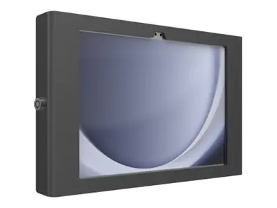 Compulocks Apex - Gehäuse - freiliegende Front-/Rückkamera und Sensoren - für Tablett - verriegelbar - hochwertiges Aluminium - Schwarz - Bildschirmgröße: bis zu 27,9 cm (bis zu 11 Zoll) 11GAPX9B_UKAB25EC
