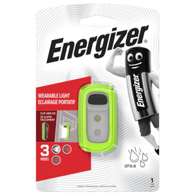 Energizer® Taschenlampe Wearable Light 30lm LED 3,15 h CR2023 Kunststoff Energizer® Taschenlampe Wearable Light 30lm LED 3,15 h CR2023 Kunststoff