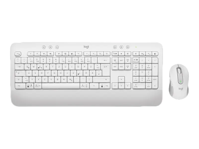 Logitech Signature MK650 Combo for Business - Tastatur-und-Maus-Set - kabellos - Bluetooth LE - QWERTZ - Tschechisch - Off-White