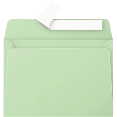 Clairefontaine Briefumschlag Pollen 5476C C6 grün 20 St./Pack.