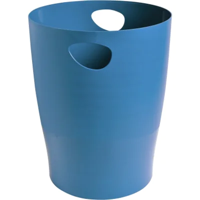 Exacompta Papierkorb ECOBIN 26,3 x 33,5 cm (Ø x H) 15l Polypropylen Farbe: türkis 1 Sortierfach