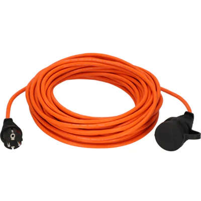 Brennenstuhl 1169940, 20 m, Draußen, Gerade, IP44, Kältebeständig, Ölbeständig, UV-beständig, Orange