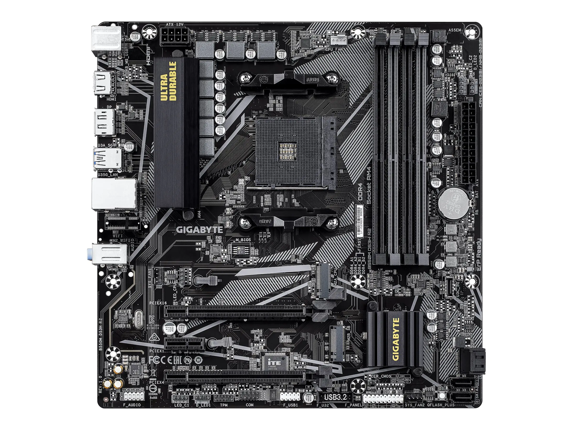Gigabyte B550M DS3H R2