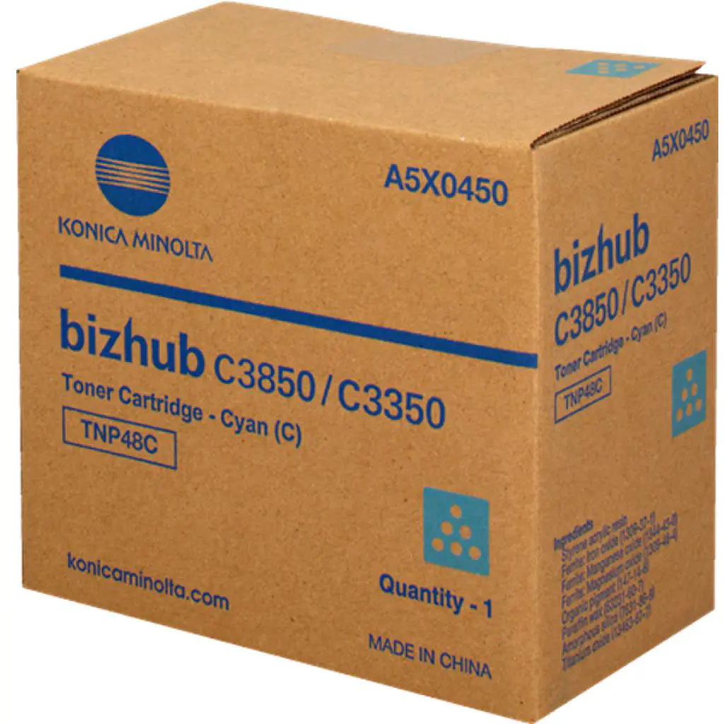 Konica Minolta TNP-49C - Cyan - Original - Tonerpatrone - für bizhub C3351