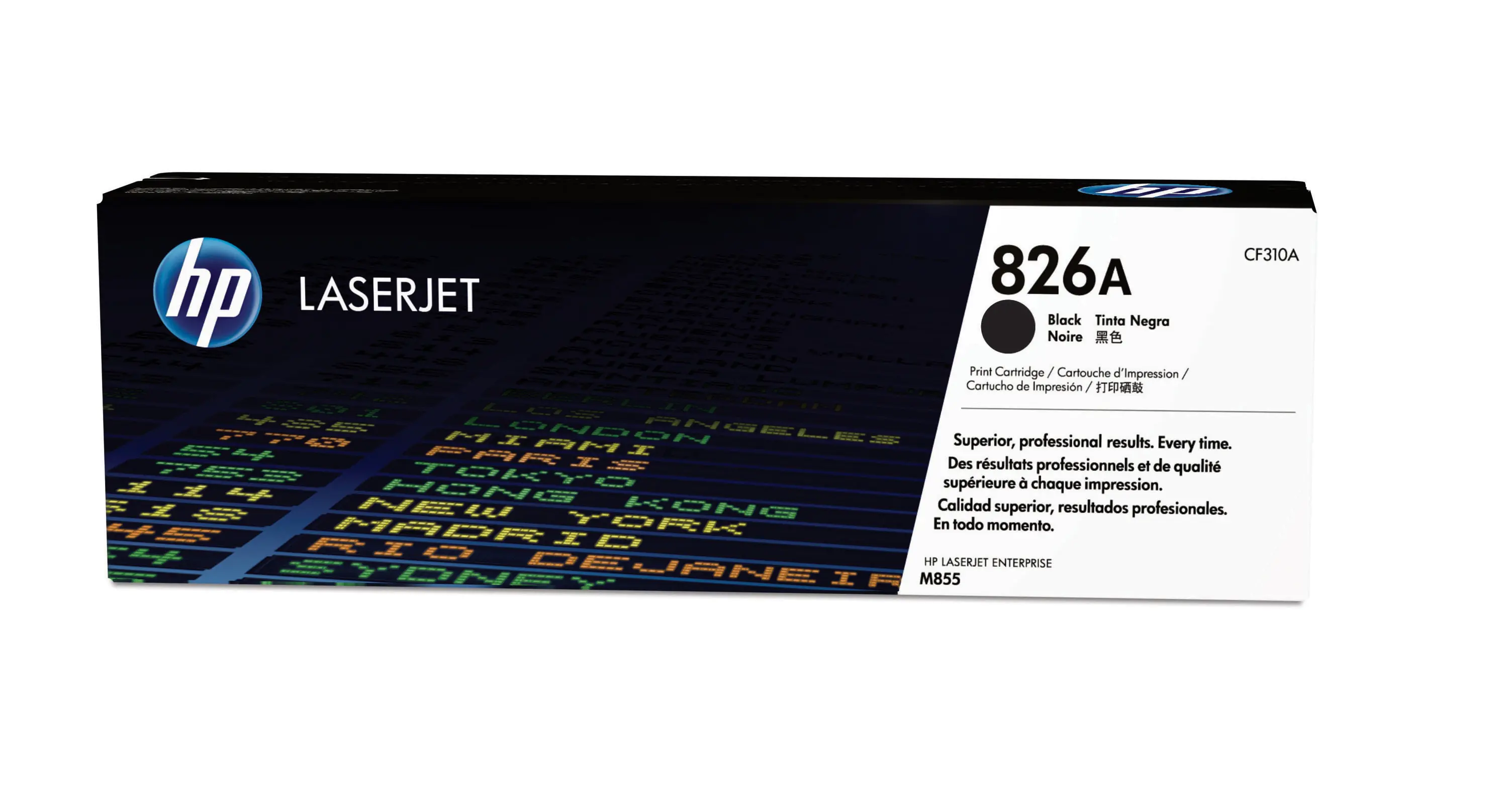 HP 826A - Schwarz - Original - LaserJet - Tonerpatrone (CF310A) - für Color LaserJet Enterprise M855dn, M855x+, M855x+ NFC/Wireless direct, M855xh HP 826A - Schwarz - Original - LaserJet - Tonerpatrone (CF310A) - für Color LaserJet Enterprise M855dn, M855x+, M855x+ NFC/Wireless direct, M855xh