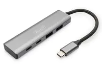 DIGITUS - Hub - USB-C, 4 port - 2 x USB + 2 x USB-C - Desktop DIGITUS - Hub - USB-C, 4 port - 2 x USB + 2 x USB-C - Desktop