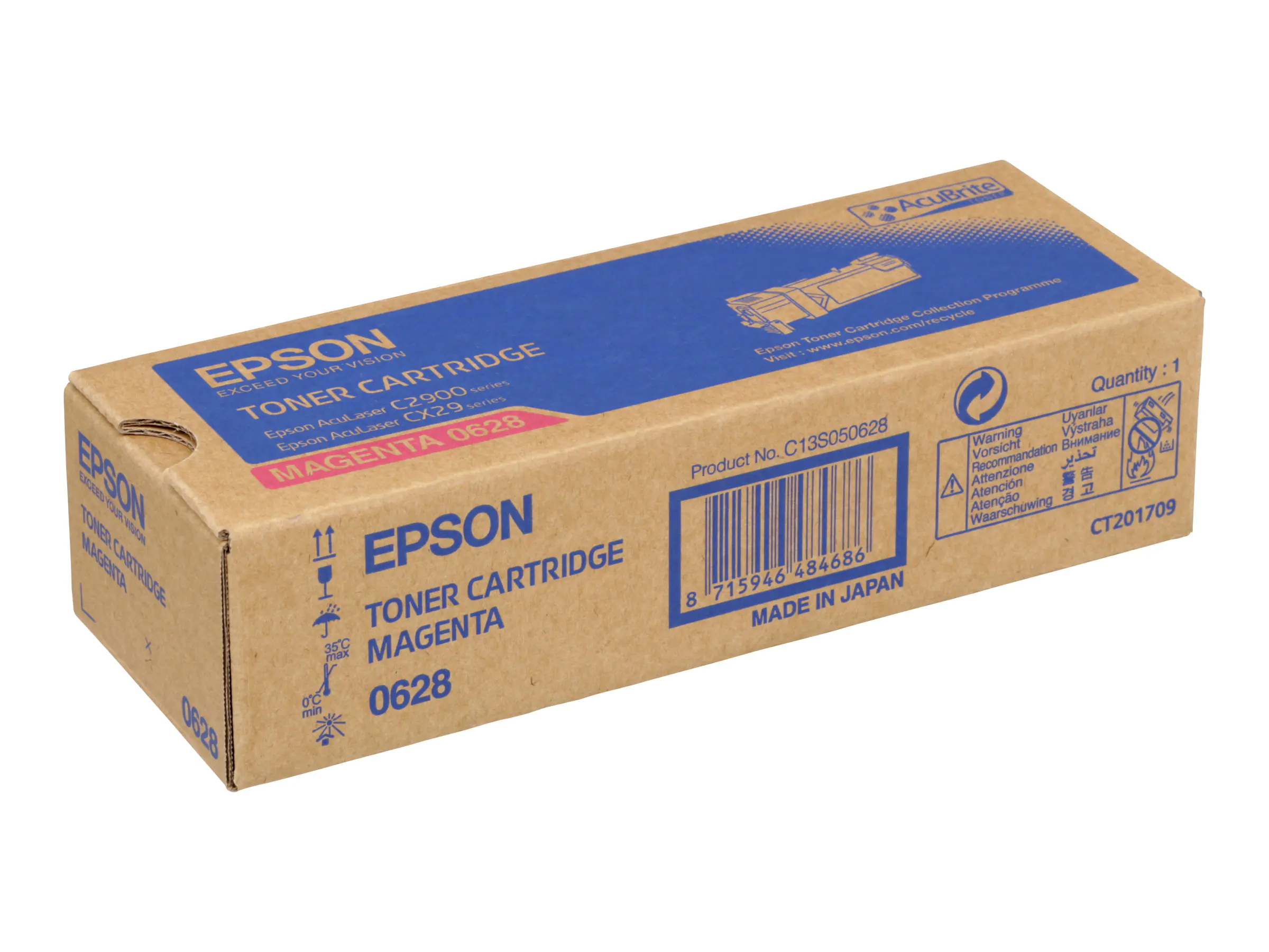 Epson - Magenta - Original - Tonerpatrone - für AcuLaser C2900DN, C2900N, CX29DNF, CX29NF