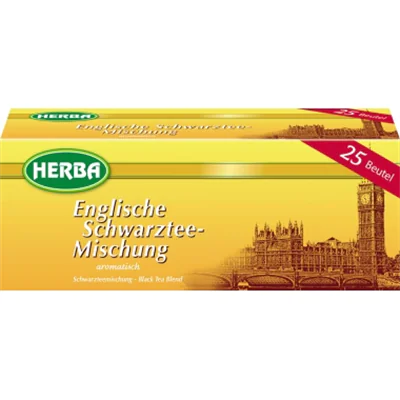 HERBA Tee Engl. Schwarztee 7675 25 St./Pack. HERBA Tee Engl. Schwarztee 7675 25 St./Pack.