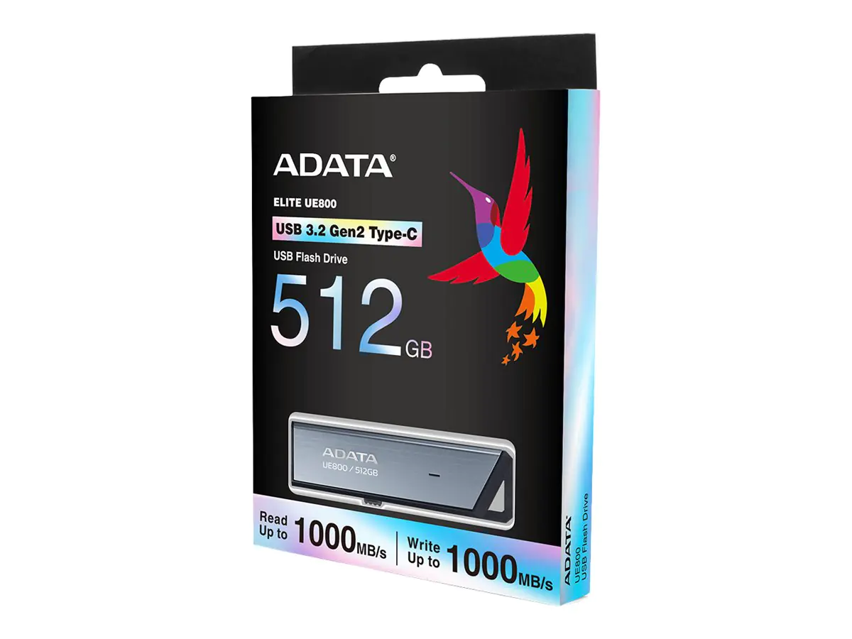 ADATA USB 512GB UE800 si 3.2 Typ C Interface 3.2 Gen 2