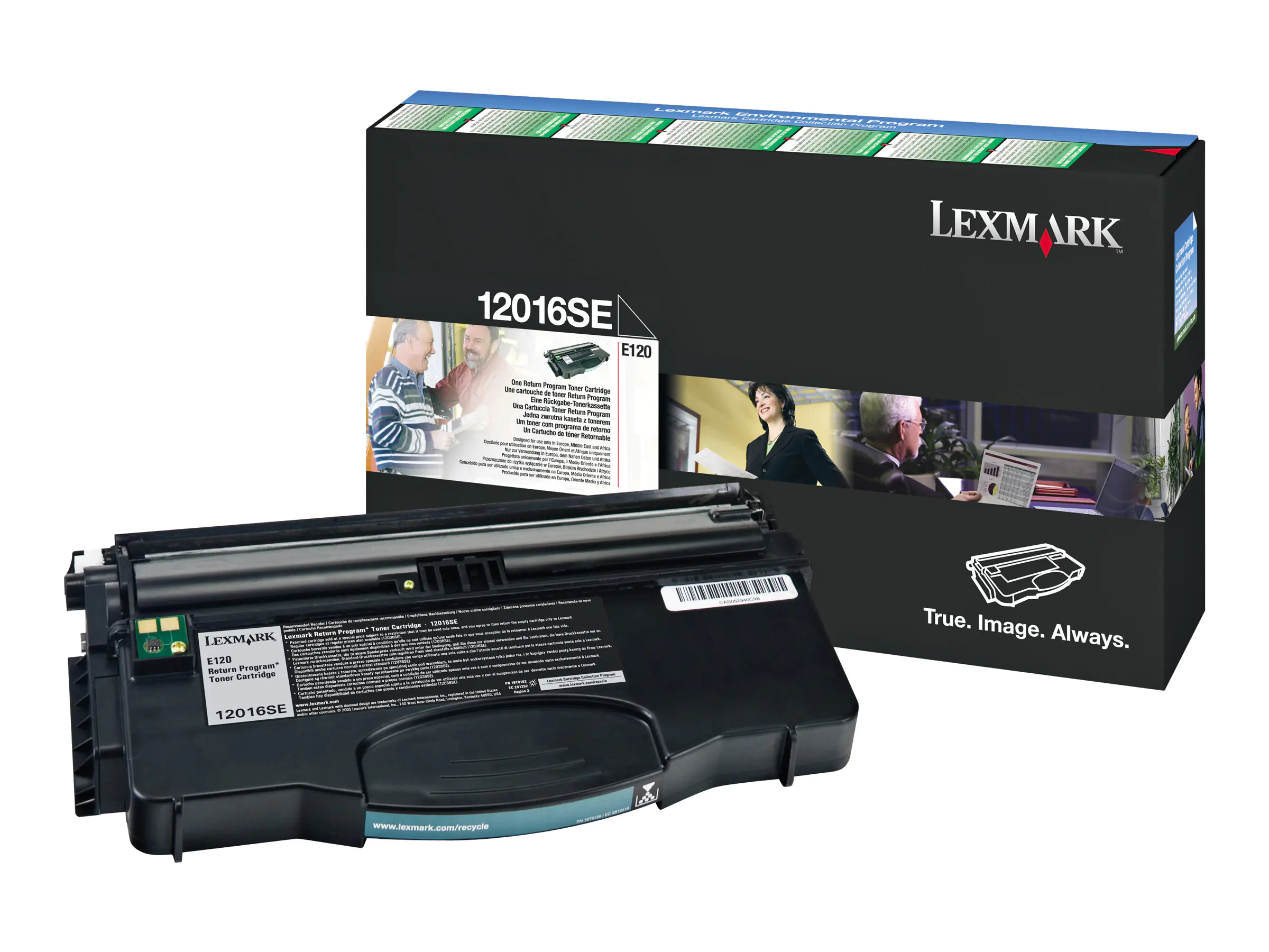 Lexmark - Schwarz - Original - Tonerpatrone LRP - für Lexmark E120, E120n Lexmark - Schwarz - Original - Tonerpatrone LRP - für Lexmark E120, E120n