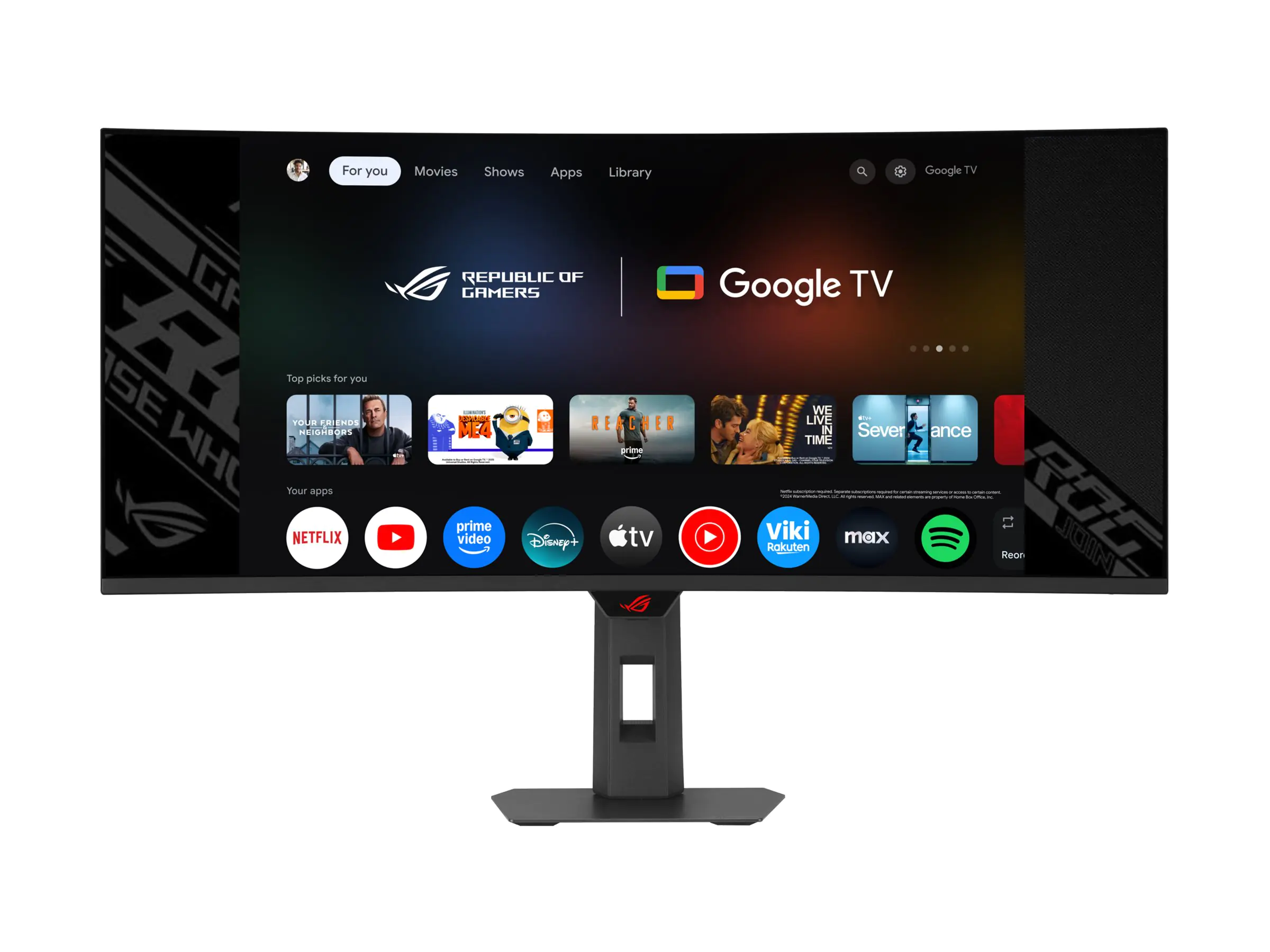 ASUS ROG Strix XG34WCDMTG - OLED-Monitor - Smart - Gaming - gebogen - 86.4 cm (34")