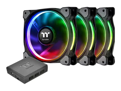 Thermaltake Riing PLUS 12 RGB Radiator Fan Lumi Plus TT - Premium Edition - System-Gebläseeinheit - 120 mm
