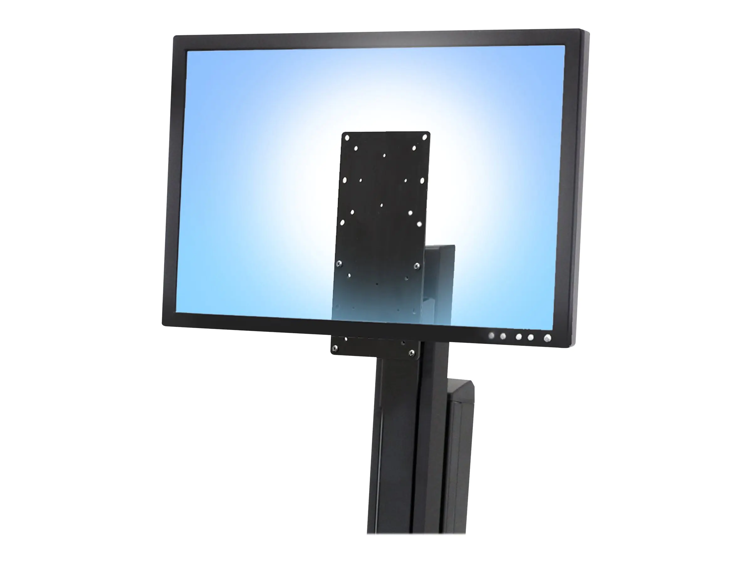Ergotron - Montagekomponente (Abstandhalter für Aussparungen, Klammer) - für LCD-Display - Kit für große Nutzer - massiver Stahl - Schwarz - Workstation-Montage