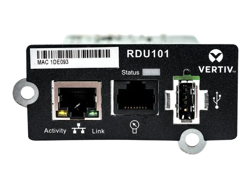 Vertiv Liebert Intellislot Communications Card - Fernverwaltungsadapter RDU101