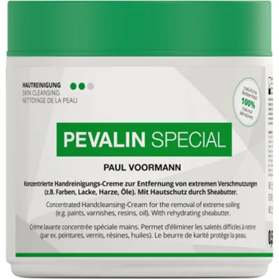 PEVALIN Handreinigungscreme Special nicht parfümiert alkoholfrei Dose Kunststoff 0,5l PEVALIN Handreinigungscreme Special nicht parfümiert alkoholfrei Dose Kunststoff 0,5l