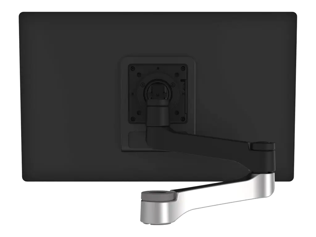 R-Go Zepher C2 - Montagekomponente (einstellbarer Monitorarm) - Aluminium - schwarz & silber - Bildschirmgröße: bis zu 66 cm (bis zu 26 Zoll) - Standfußmontage