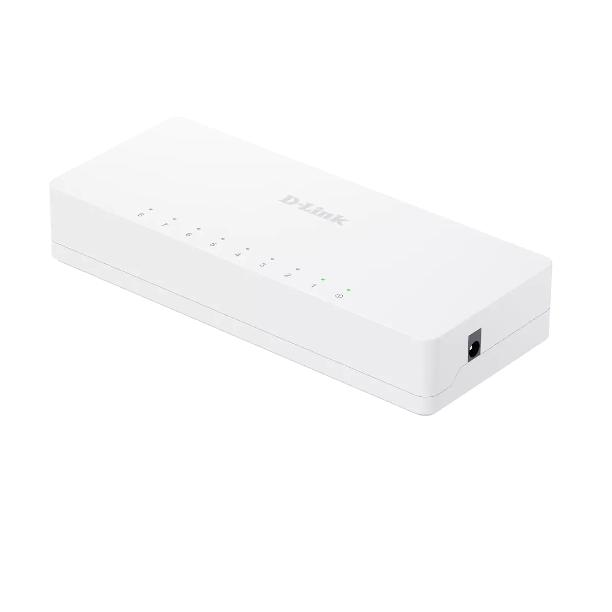 D-Link Fast Ethernet Unmanaged Desktop Switch - Switch - 8-Port DES-1008C/V/E