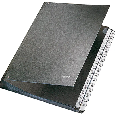 Leitz Pultordner 58310095 DIN A4 32Fächer Hartpappe schwarz Leitz Pultordner 58310095 DIN A4 32Fächer Hartpappe schwarz