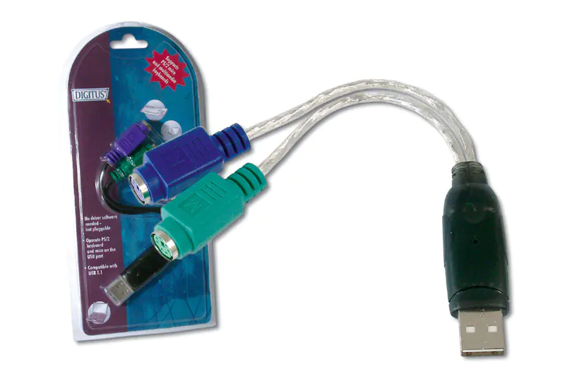 DIGITUS DA-70118 - Tastatur- / Maus-Adapter - USB