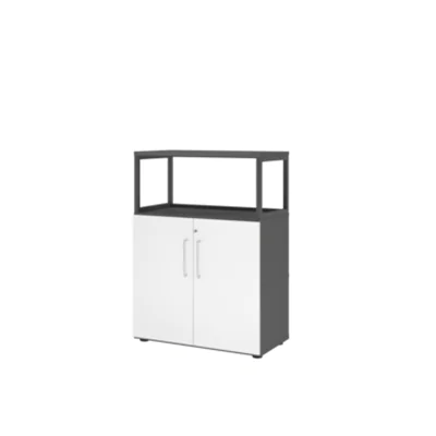 Hammerbacher Regalschrank FlexWall VFW38T2RG/G/W/BS grafit weiß 80.0 x 40.0 1 St.