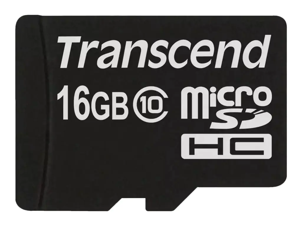 Transcend Flash-Speicherkarte - 16 GB - Class TS16GUSDC10