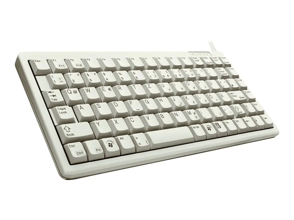 Cherry Compact-Keyboard G84-4100 - Tastatur G84-4100LCMGB-0