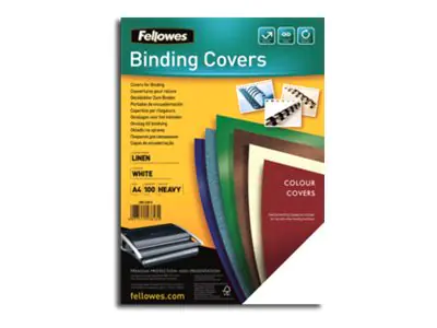 Fellowes Deckblatt Delta 5370104 DIN A4 weiß 100 St./Pack.