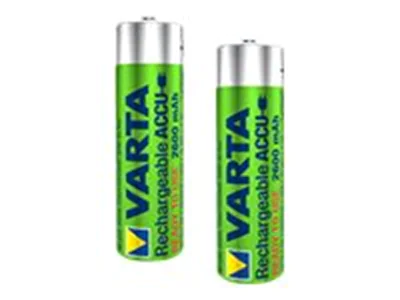 Varta Rechargable Accu - Batterie 2 x AA NiMH 2600 mAh Varta Rechargable Accu - Batterie 2 x AA NiMH 2600 mAh