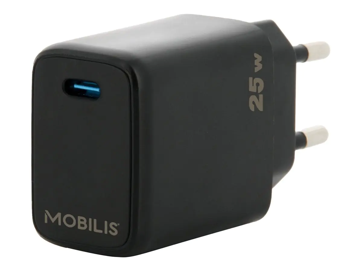 Mobilis Netzteil - schnell - 25 Watt - PD (USB-C) 001380