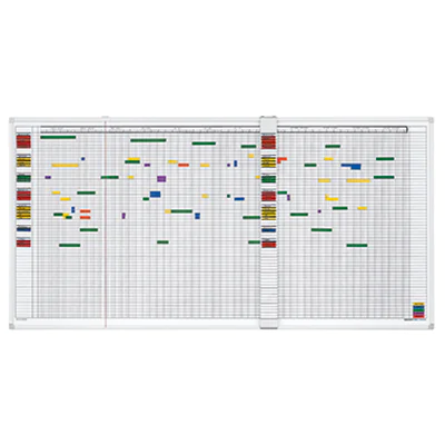 magnetoplan Personalplaner 3707055 7Tage/Woche für 45Mitarbeiter magnetoplan Personalplaner 3707055 7Tage/Woche für 45Mitarbeiter