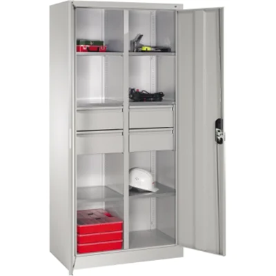C+P Werkzeugschrank 89213042S10030 6Bd. 4Sch. 1950x930x500mm lgr/lgr C+P Werkzeugschrank 89213042S10030 6Bd. 4Sch. 1950x930x500mm lgr/lgr