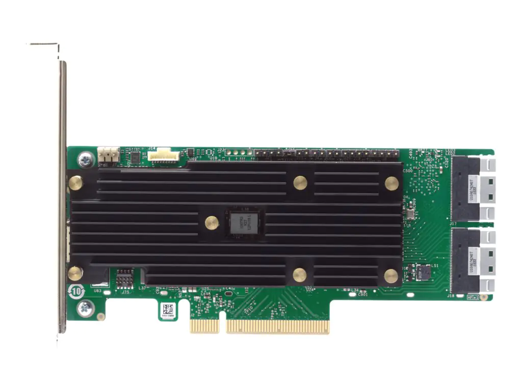 Lenovo ThinkSystem 940-16i - Speichercontroller (RAID) - 16 Sender/Kanal - SATA / SAS 12Gb/s - Low-Profile - RAID RAID 0, 1, 5, 6, 10, 50, JBOD, 60 - PCIe 4.0 x8 - für ThinkSystem SR530; SR590; SR630 V2; SR645; SR650 V2; SR665; SR850 V2; SR860 V2; ST650 V