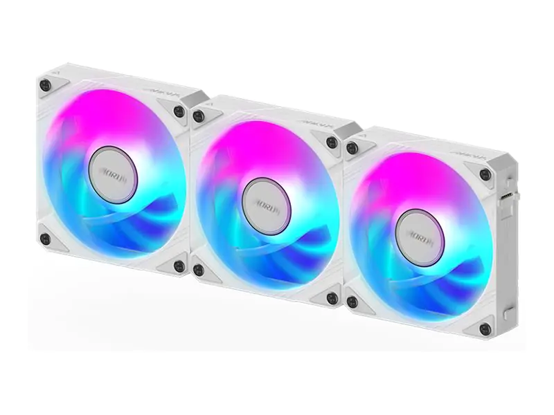Gigabyte AORUS - Gehäuselüfter - 120 mm - Ice (Packung