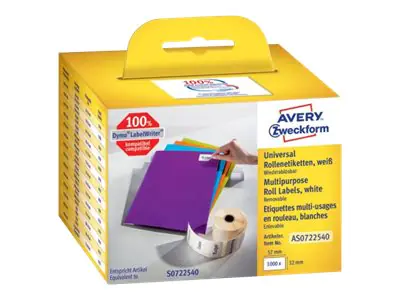 Avery Zweckform Etikett AS0722540 57x32mm 1.000 St./Rl.