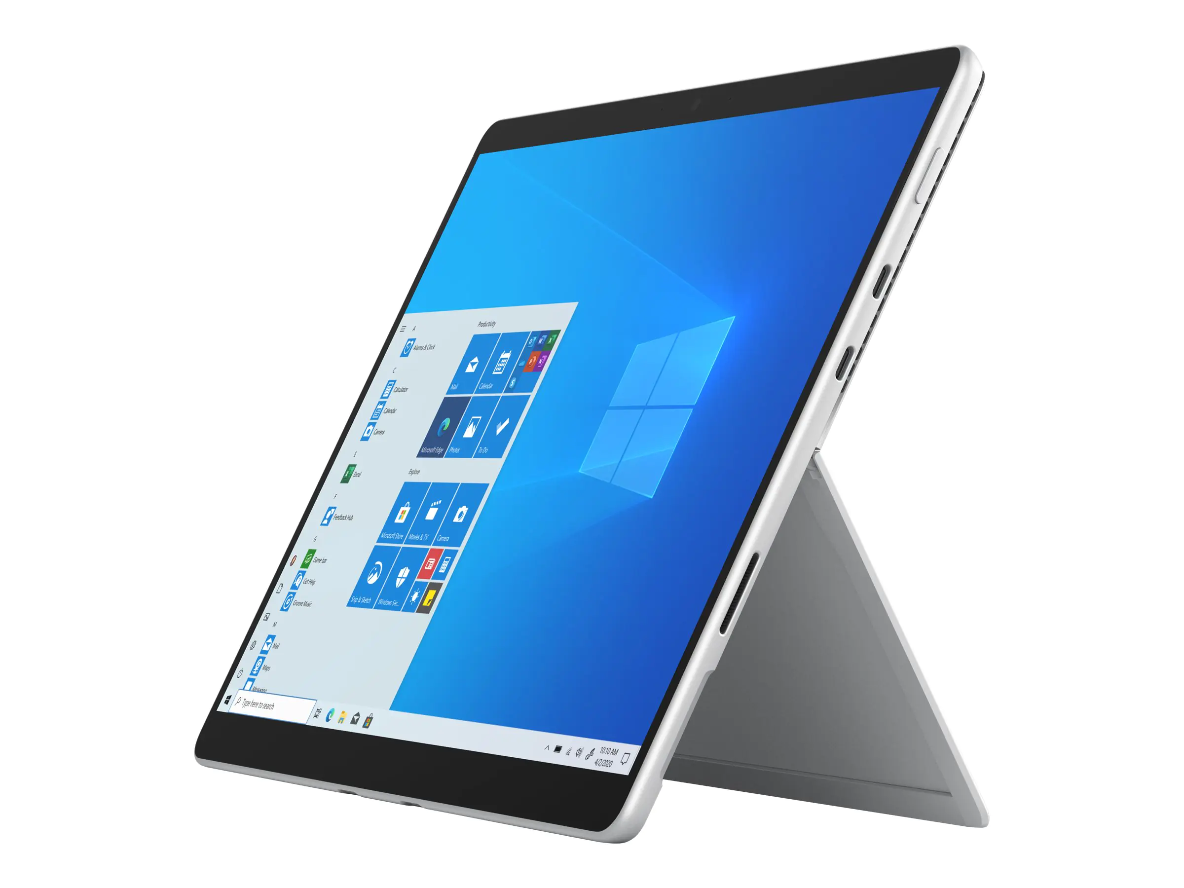 Microsoft Surface Pro 8 - Tablet - Intel Core i5 1145G7 - Win 10 Pro - Iris Xe Graphics - 8 GB RAM - 128 GB SSD - 33 cm (13") Touchscreen 2880 x 1920 @ 120 Hz - Wi-Fi 6 - Platin - kommerziell