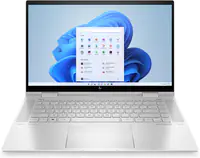 HP ENVY x360 Laptop 15-ew0053ng - Flip-Design - Intel Core i5 1240P / 1.7 GHz - Win 11 Home - Intel Iris Xe Grafikkarte - 8 GB RAM - 512 GB SSD NVMe - 39.6 cm (15.6") IPS Touchscreen 1920 x 1080 (Full HD) - 802.11a/b/g/n/ac/ax (Wi-Fi 6E), Bluetooth 5.3 WL