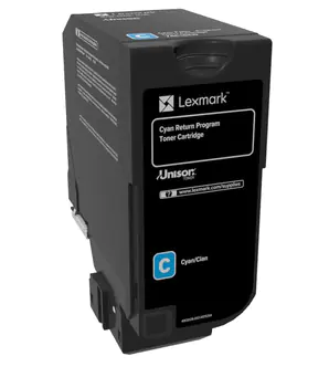 Lexmark - Hohe Ergiebigkeit - Cyan - Original - Tonerpatrone LCCP, LRP - für Lexmark CX725de, CX725dhe, CX725dthe
