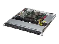 Supermicro SC113M FAC2-605CB - Rack-Montage - 1U - ATX - SATA/SAS - Hot-Swap 600 Watt - Schwarz