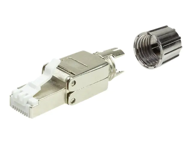 LogiLink EconLine - Netzwerkanschluss - RJ-45 (M) - abgeschirmt - CAT 8.1