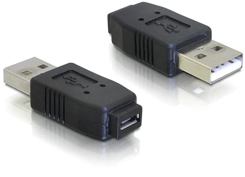 Delock - USB-Adapter - USB (M) zu Mikro-USB Typ AB (W)